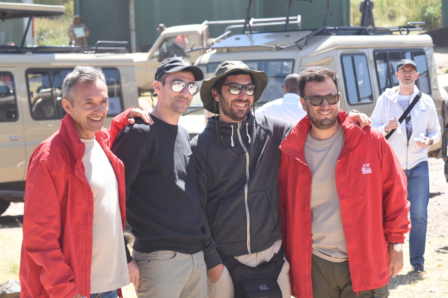 Γ. Τούντας, Ι. Αργυρόπουλος, Ν. Κατσιμπέρης, Π. Βασιλόπουλος