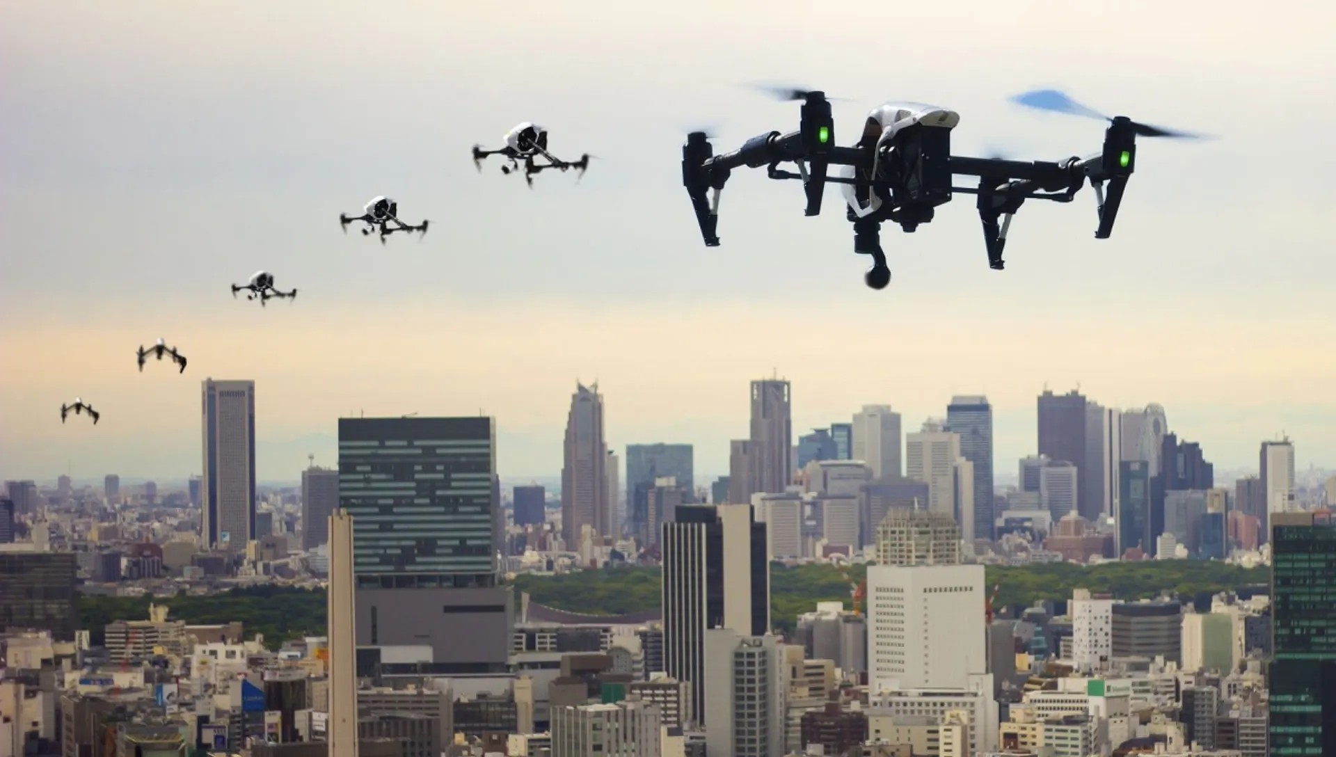 Drones θα κατακλύσουν τις επόμενες ημέρες τις περιοχές που έπληξε ο Harvey