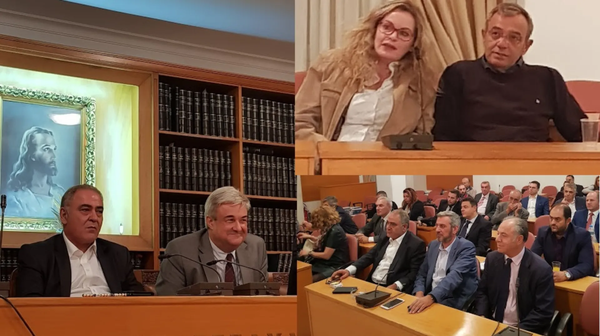 Εκπρόσωποι της διαμεσολάβησης και ο πρόεδρος του ΕΕΑ στηρίζουν τον Κ. Μαρκουλιδάκη