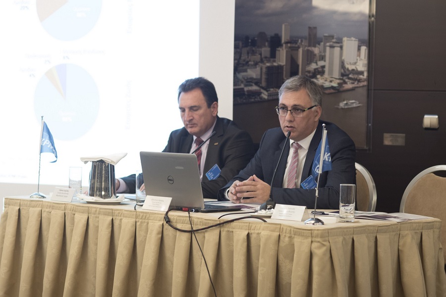 (από αριστερά) Γιάννης Αχείλας, Γενικός Διευθυντής, Φορολογικό Τμήμα της KPMG, Φίλιππος Κάσσος, Γενικός Διευθυντής, Τμήμα Ελέγχου Ασφαλιστικών Επιχειρήσεων της KPMG