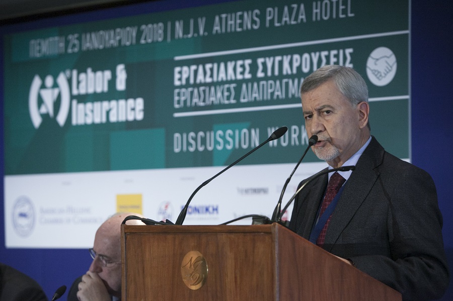 Ο Πρόεδρος του Οργανισµού Μεσολάβησης και ∆ιαιτησίας (ΟΜΕ∆) κ. Άγγελος Ζησιµόπουλος