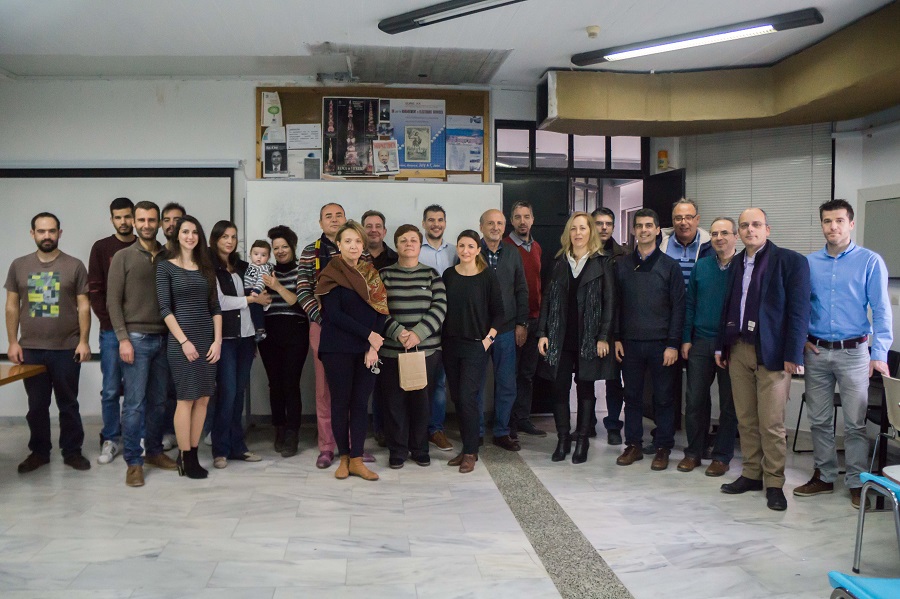 Τα Εργαστήρια του Πολυτεχνείου Κρήτης έκοψαν την πρωτοχρονιάτικη πίτα