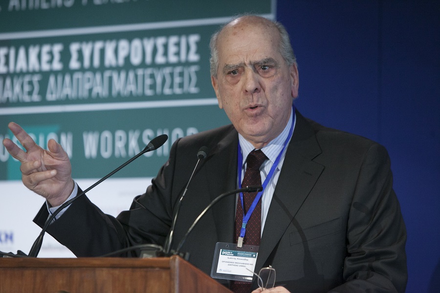 Ο Οµότιµος καθηγητής Εργατικού ∆ικαίου & επίτιµος πρόεδρος, ΟΜΕ∆, κ. Ιωάννης Κουκιάδης