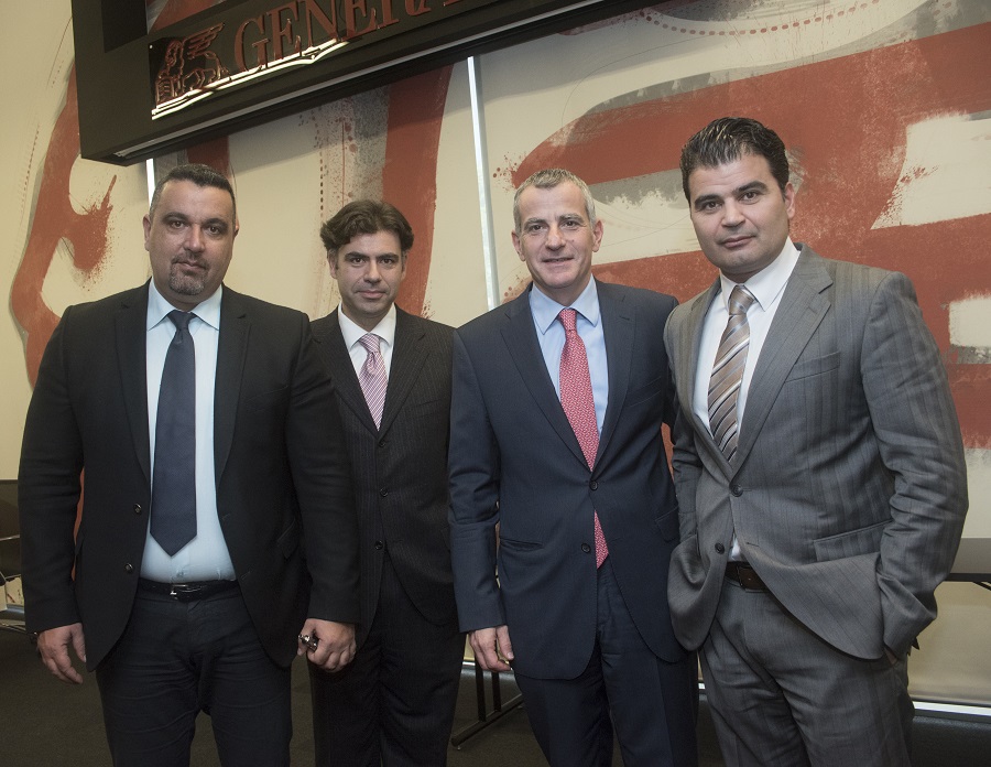 Π. Μπούκας, Μ. Μωραΐτης, Π. Δημητρίου, Χ. Παπαδόπουλος