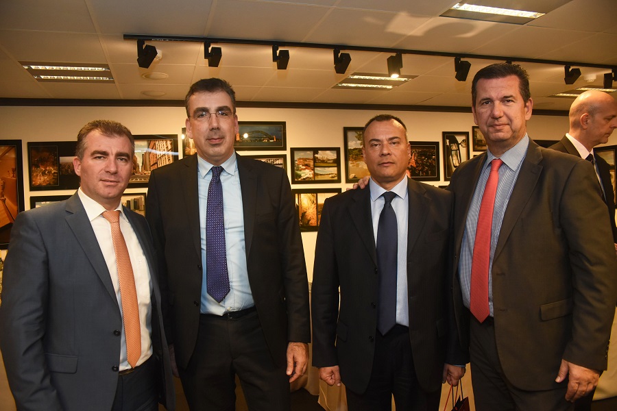 Β. Μηλιώνης, Σ. Χονδρός, Ν. Αρκάδης, Λ. Παπασταύρου