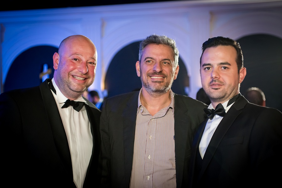 οι κύριοι Κ. Φλόκας, Δ. Γαβαλάκης και Ι. Γκαβογιάννης