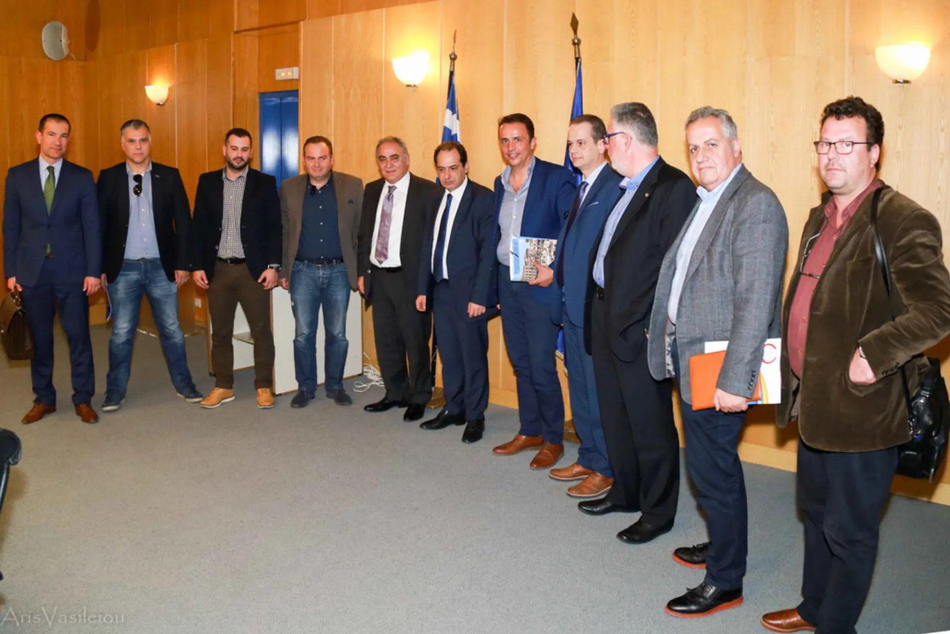 Συνάντηση Ε.Ε.Α. με τον Υπουργό Υποδομών και Μεταφορών Χρ. Σπίρτζη