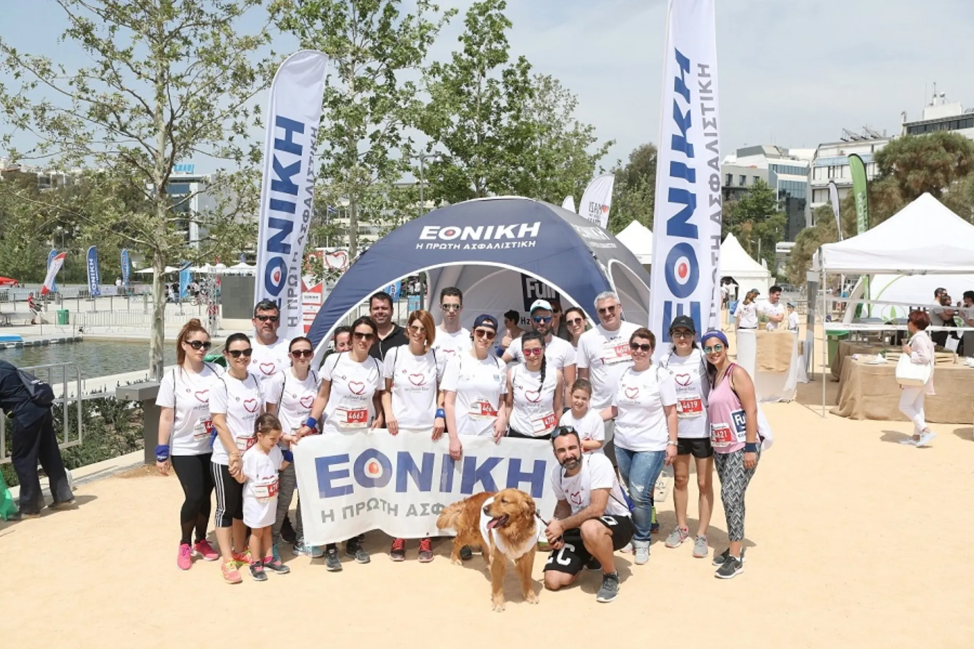 Πρωτιά της Εθνικής Ασφαλιστικής στο No Finish Line Athens 2018