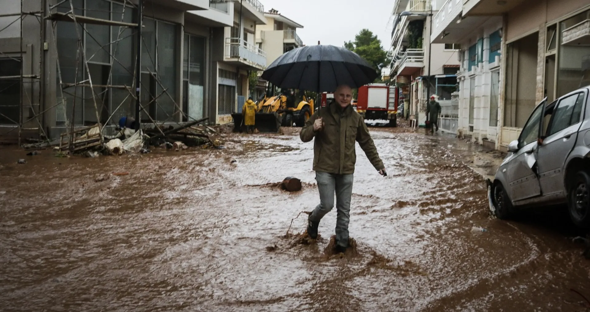 Στο έλεος των πλημμυρών οι κάτοικοι της Μάνδρας