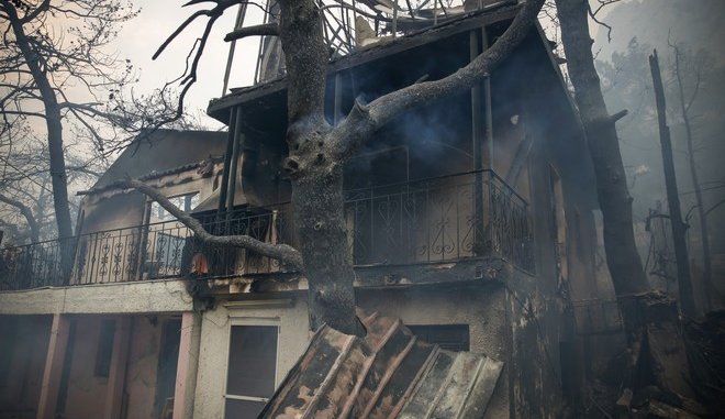 Ξεπερνούν τα 33 εκατ. οι ασφαλιστικές αποζημιώσεις για τις φωτιές της 23ης Ιουλίου