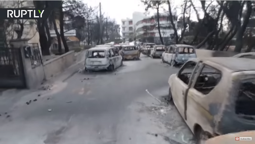 Τραγικά επακόλουθα των πυρκαγιών στην Ελλάδα