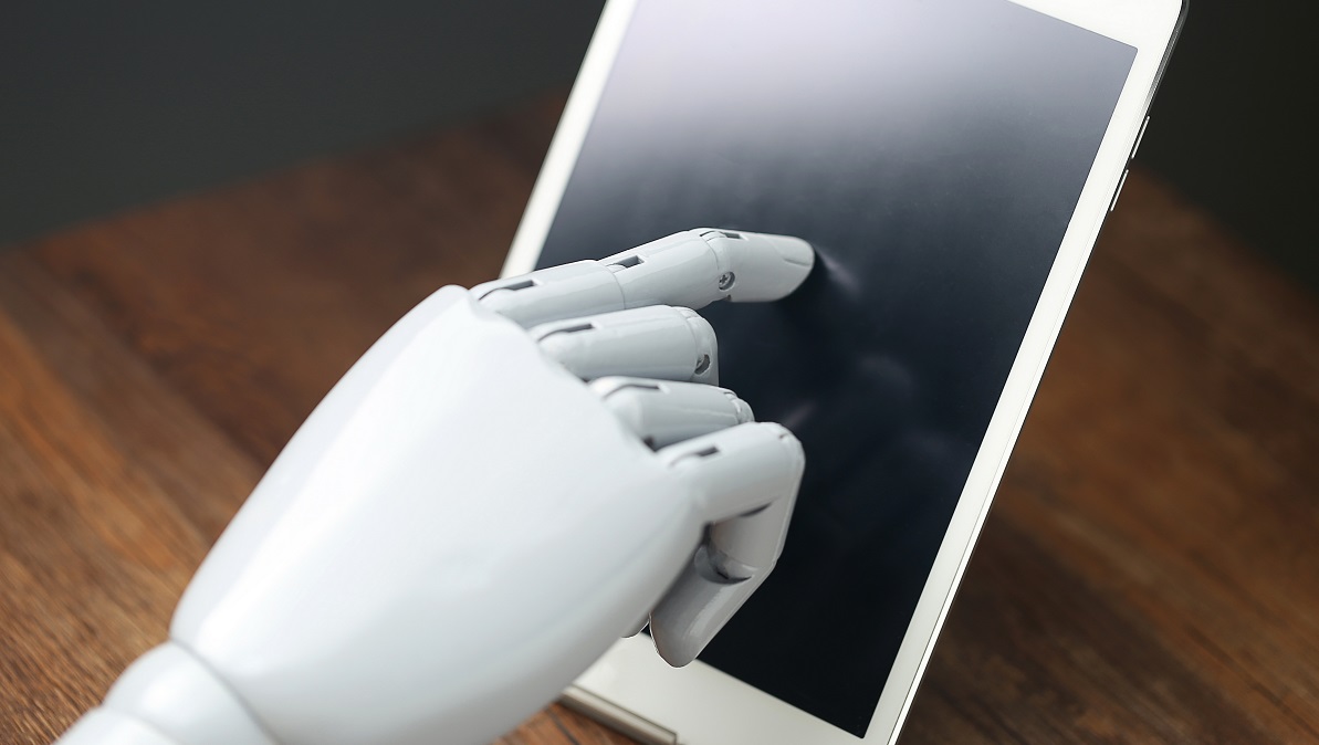 AI robotic operations tablet