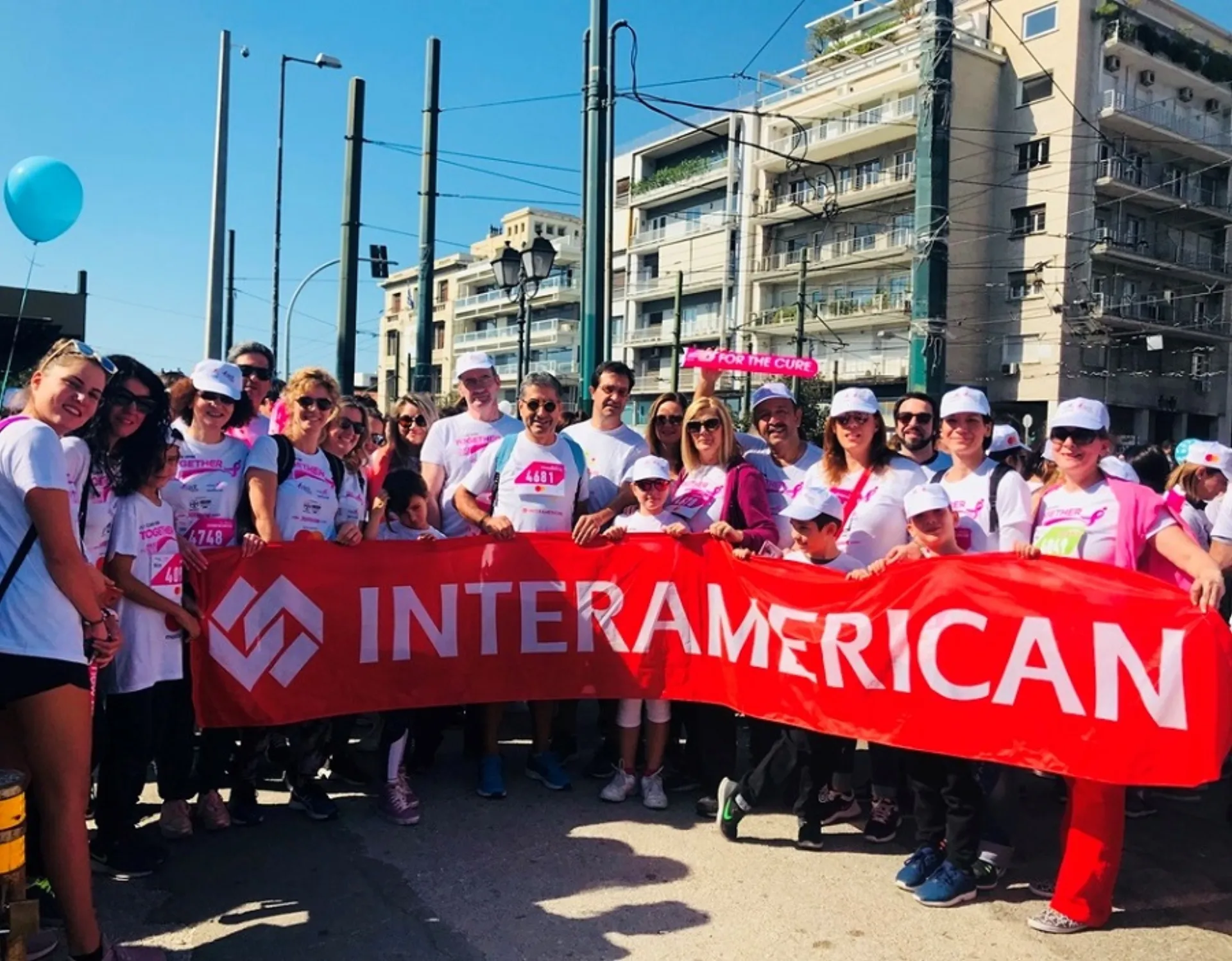 H INTERAMERICAN «τρέχει» για την πρόληψη του καρκίνου του μαστού