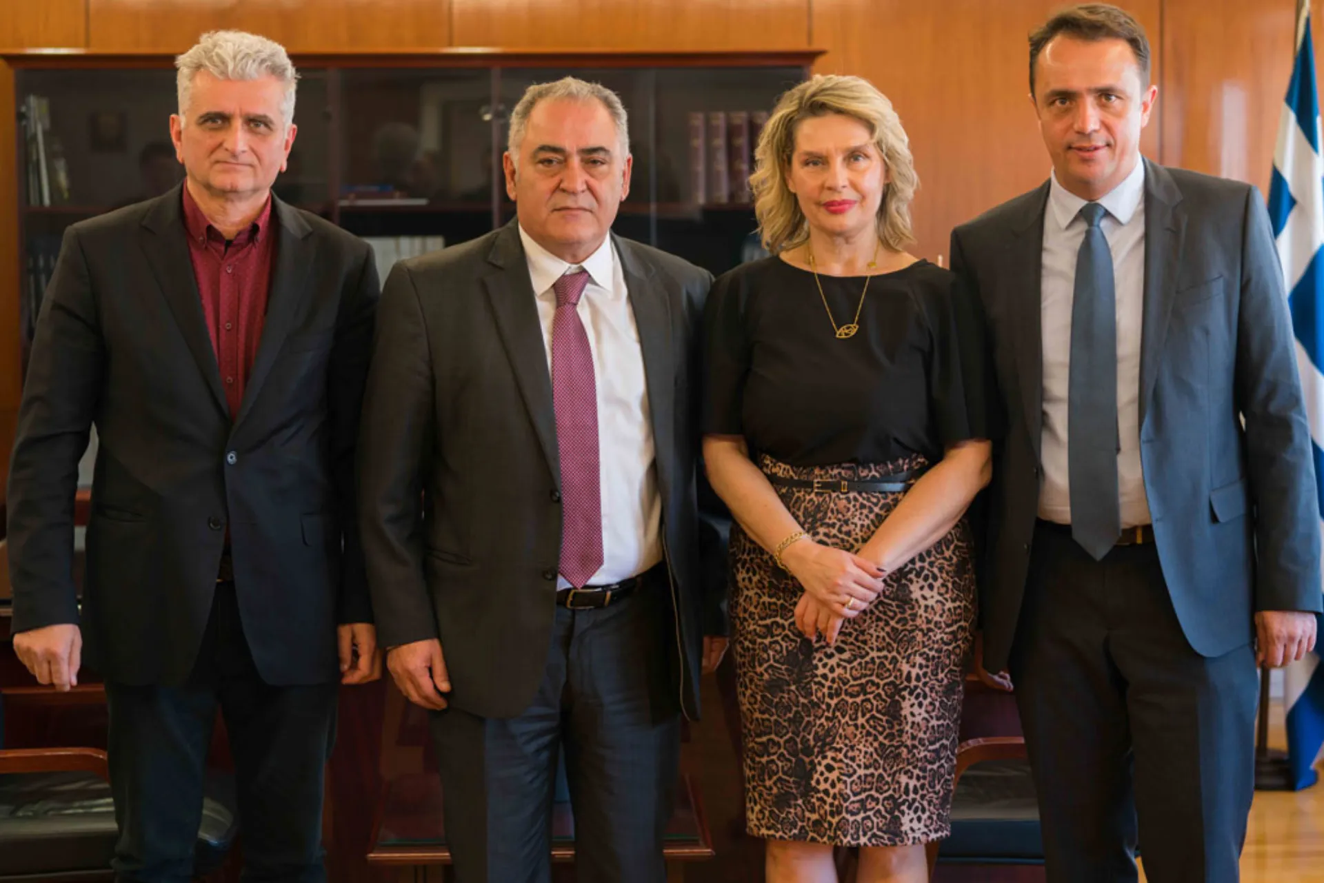 Συνάντηση αντιπροσωπείας του Ε.Ε.Α. με την Υφυπουργό Προστασίας του Πολίτη