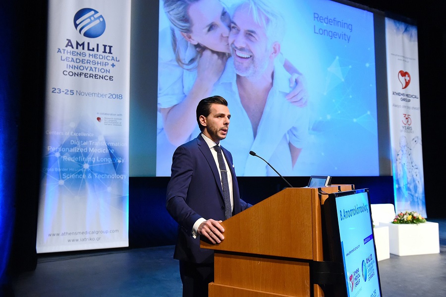 O Δρ. Βασίλης Αποστολόπουλος, Διευθύνων Σύμβουλος Ομίλου Ιατρικού Αθηνών
