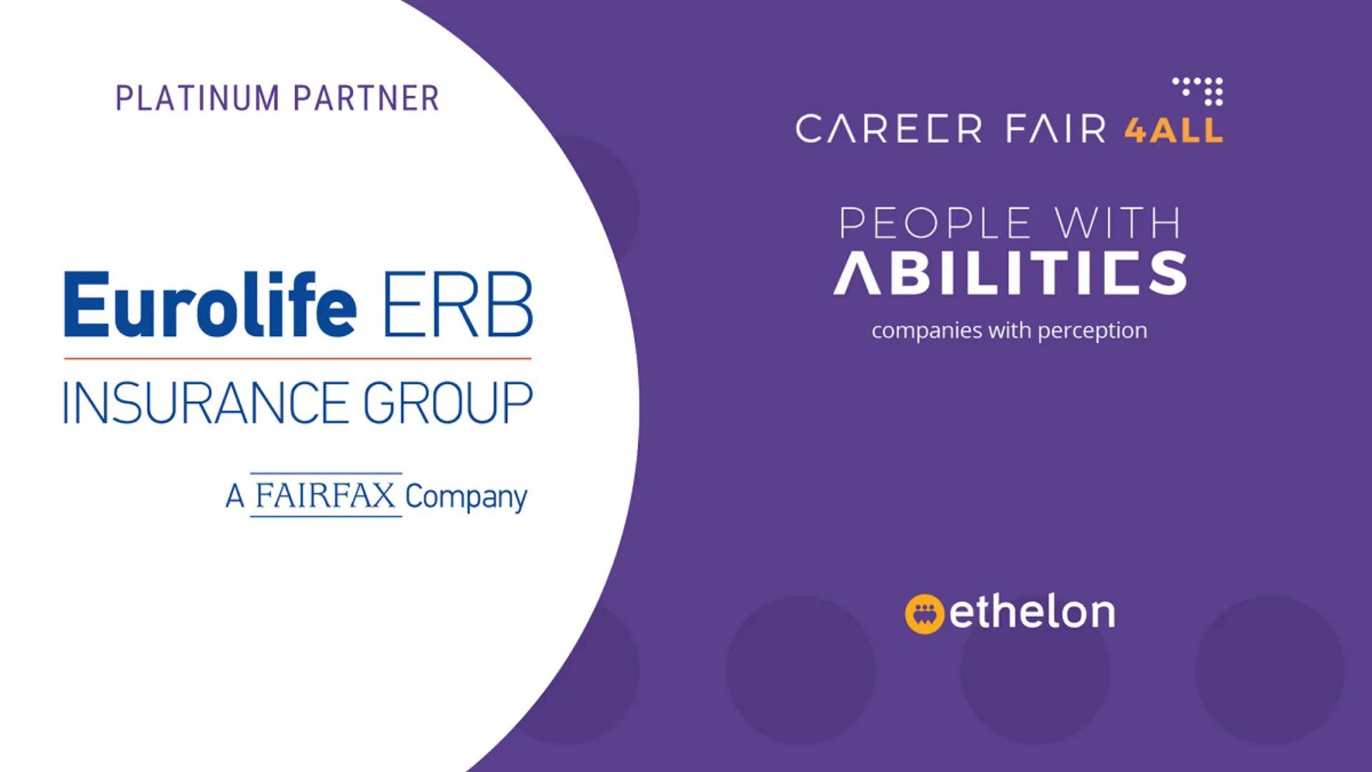 Η Eurolife ERB συμμετείχε στο Career Fair 4All
