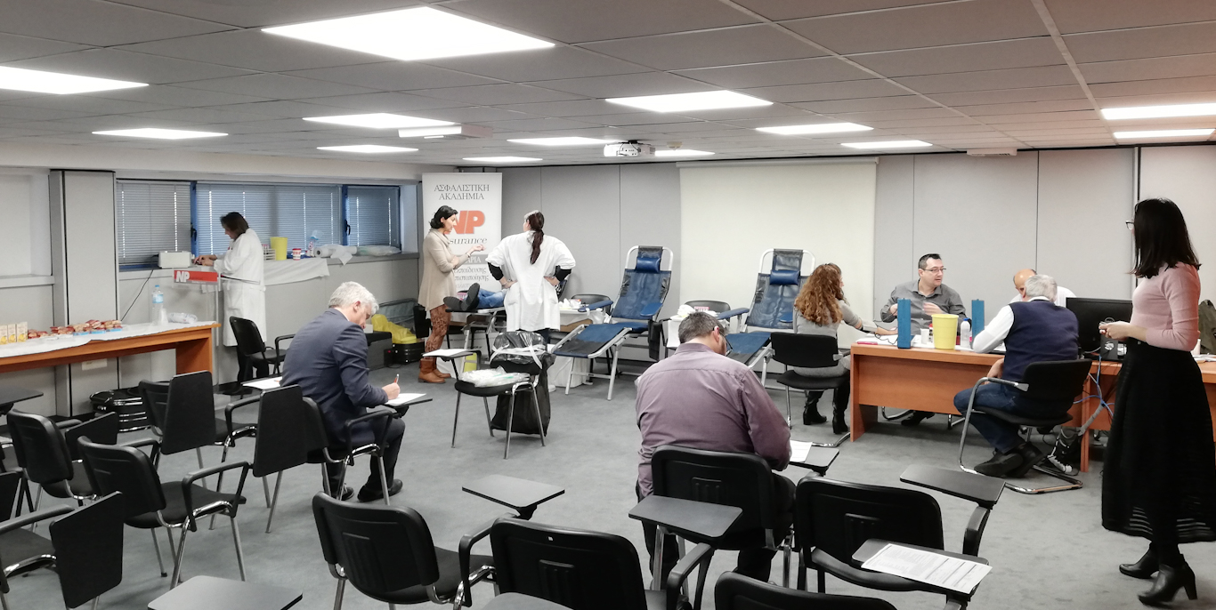 NP Ασφαλιστική: Ημέρα Αιμοδοσίας σε συνεργασία με τον ΣΥΑΕ & το ΝIΜΙΤΣ