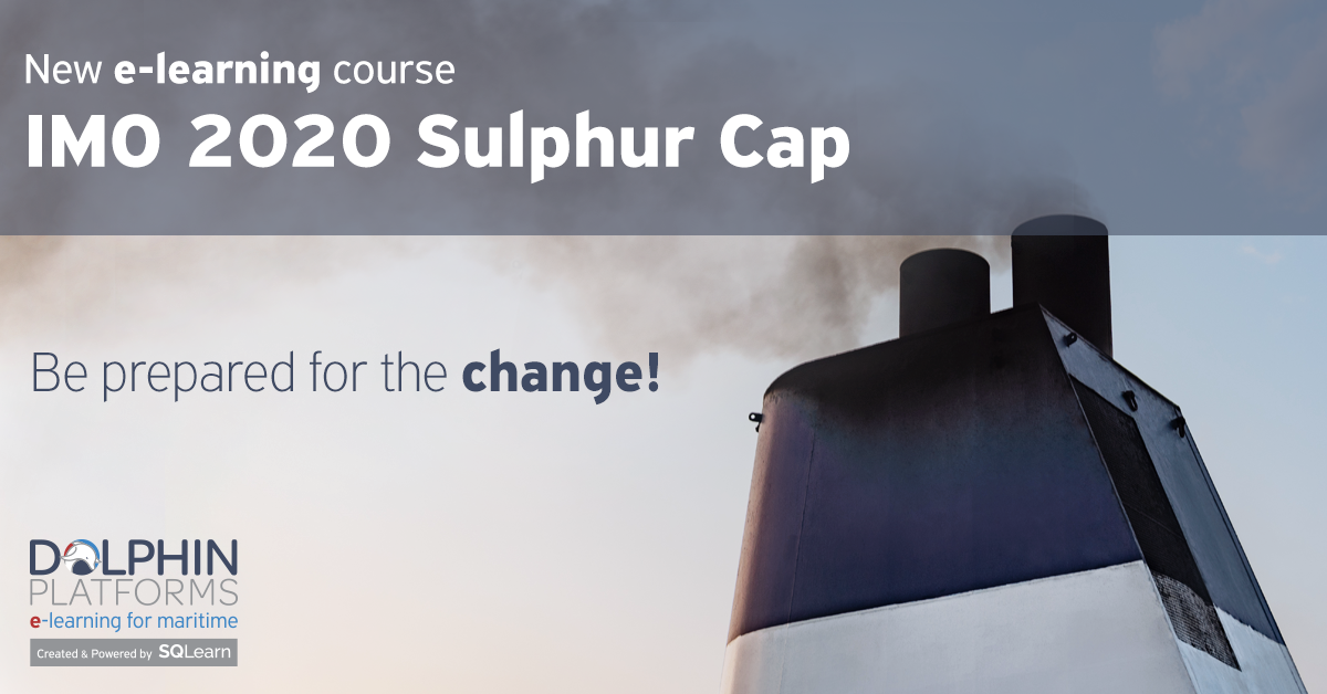 Νέο καινοτόμο e-learning μάθημα “IMO 2020 Sulphur Cap” από την SQLearn και την Prevention at Sea