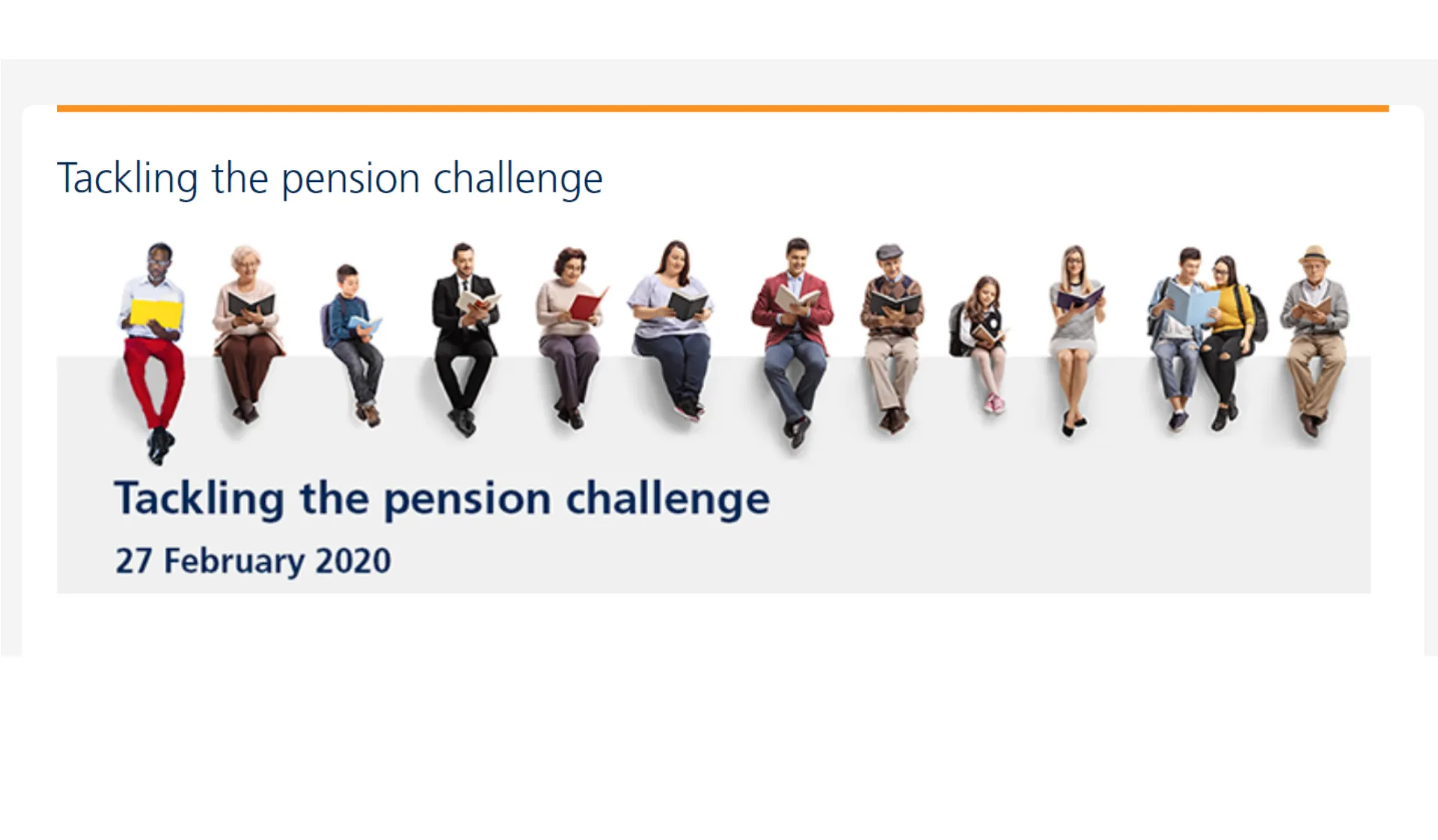 Συνέδριο της Insurance Europe: Αντιμετωπίζοντας τις προκλήσεις του συνταξιοδοτικού ζητήματος