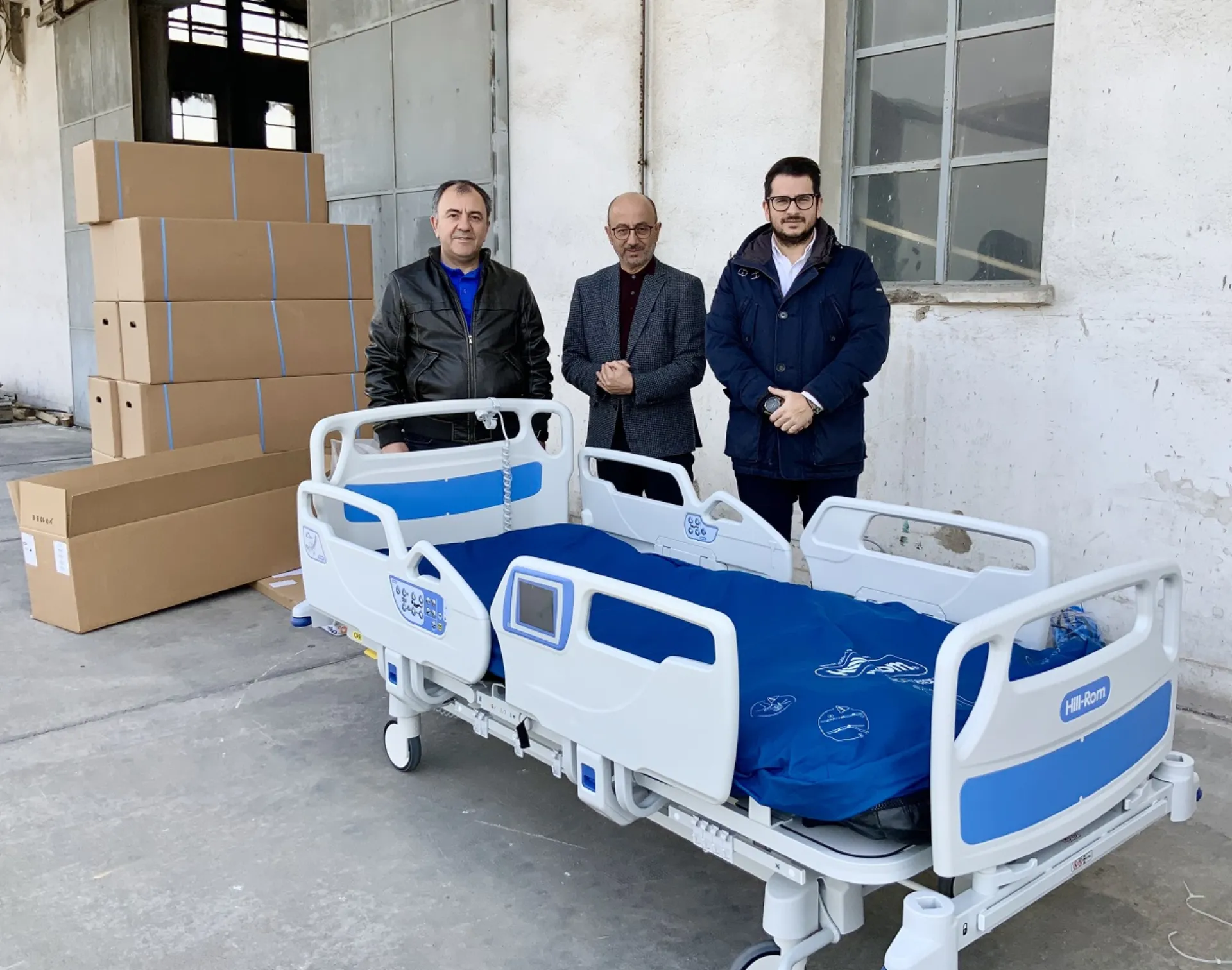 Η INTERAMERICAN παρέδωσε τις κλίνες για Μ.Ε.Θ. στο Υπουργείο Υγείας