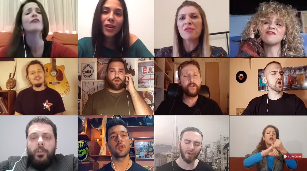 40 καλλιτέχνες τραγουδούν “Συγκάτοικοι είμαστε όλοι στην τρέλα”