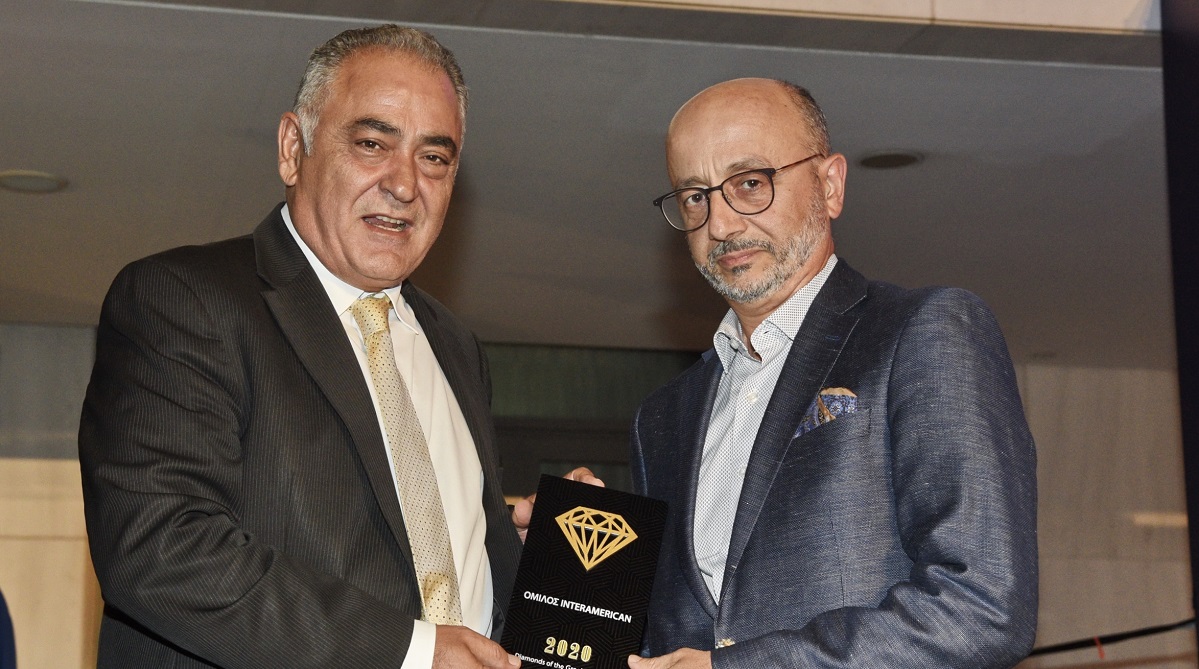 Διάκριση για την INTERAMERICAN στα Diamonds of the Greek Economy