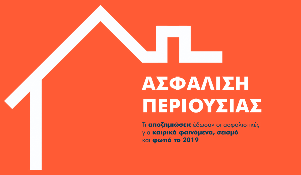 Διπλασιάστηκαν οι ασφαλιστικές αποζημιώσεις για καιρικά φαινόμενα στην Ελλάδα