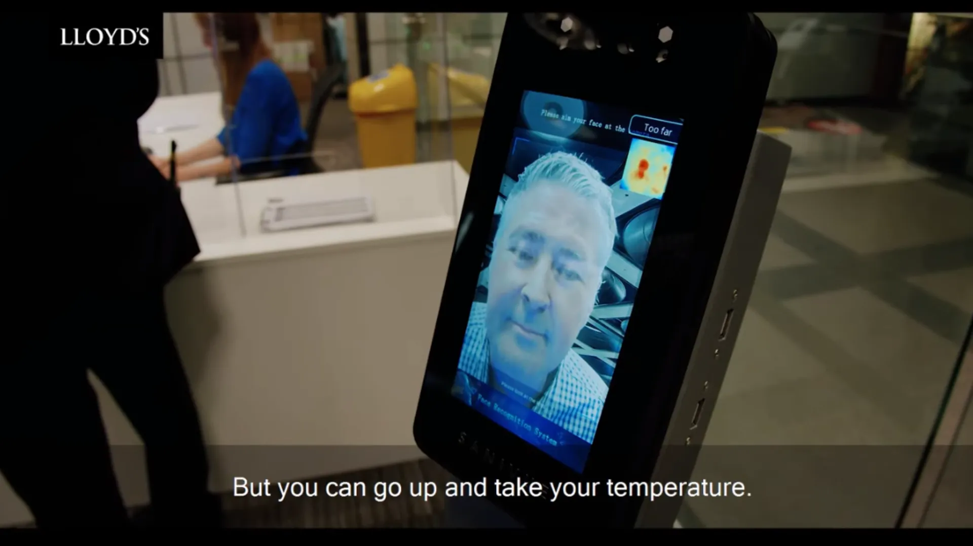 Video: Το κτίριο των Lloyd’s ανοίγει ξανά με θερμικές κάμερες & μέτρα ασφαλείας