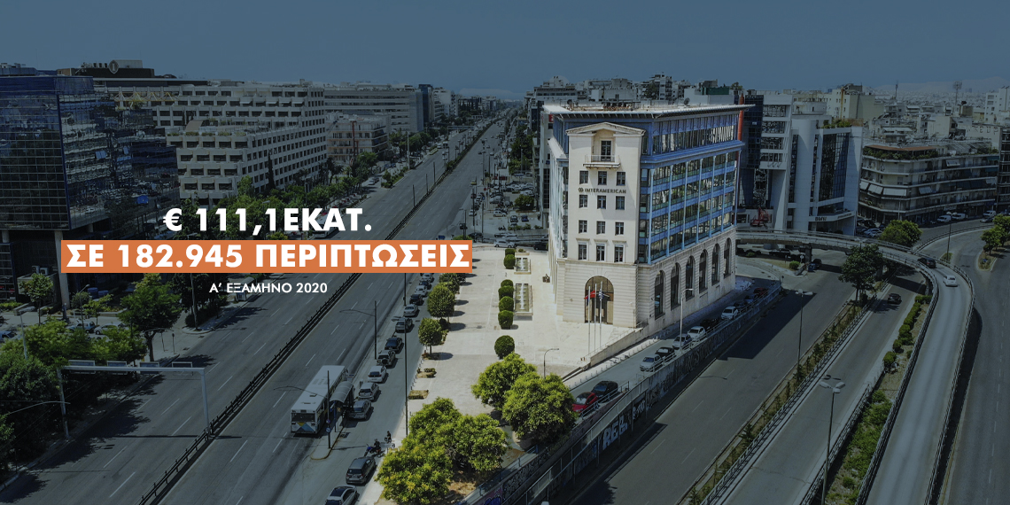 111,1 εκατ. ευρώ αποζημιώσεις έδωσε η INTERAMERICAN στο α’ εξάμηνο