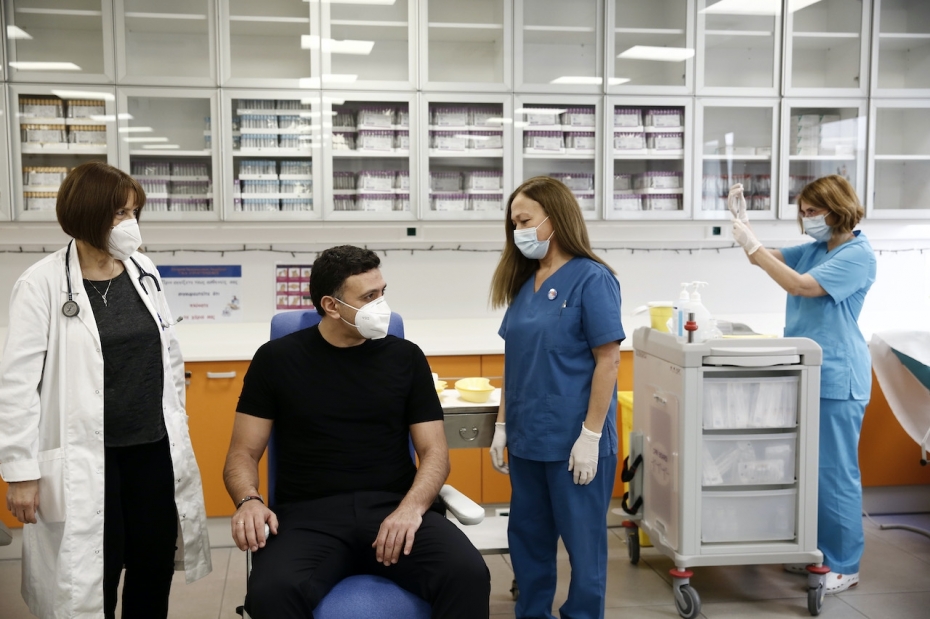 83.850 δόσεις του εμβολίου των Pfizer/BioNTech στην Ελλάδα