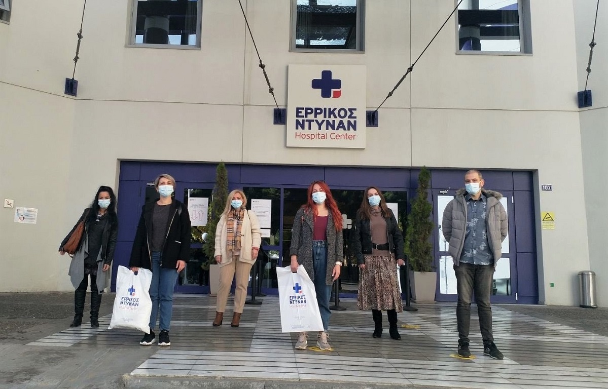 Ερρίκος Ντυνάν: Αποστολή και ομάδας νοσηλευτών για τη στήριξη του ΕΣΥ στη «μάχη του Βορρά»