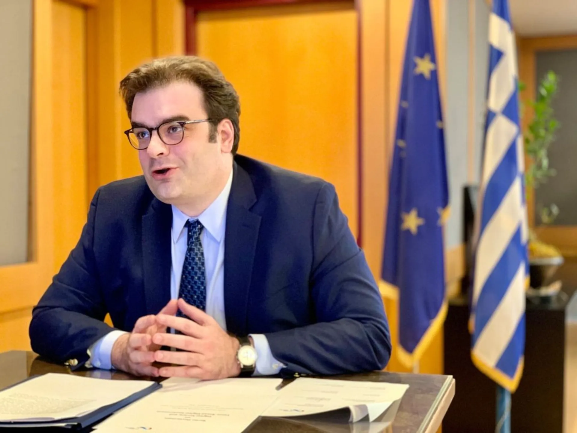 Ο Υπουργός Ψηφιακής Διακυβέρνησης Κυριάκος Πιερρακάκης στο Δ.Σ. του ΕΕΑ σήμερα στις 18:00