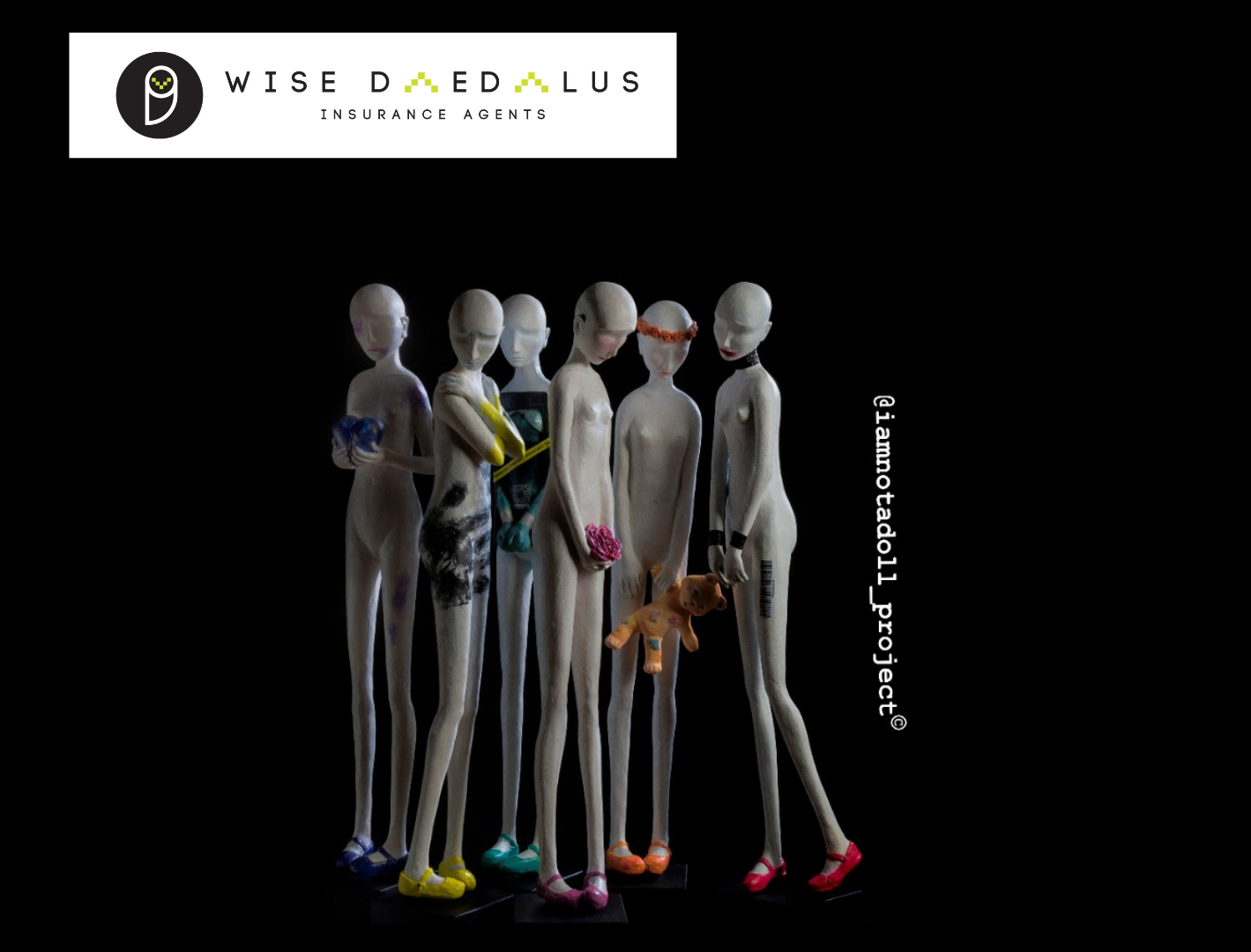 H wise Daedalus, υπερήφανος χορηγός του «@iamnotadoll_project»