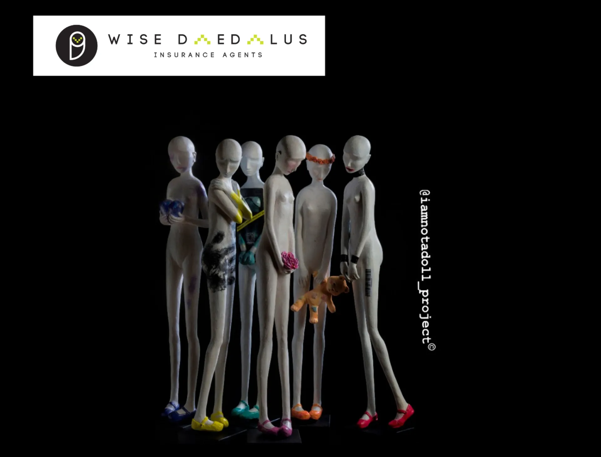 H wise Daedalus, υπερήφανος χορηγός του «@iamnotadoll_project»