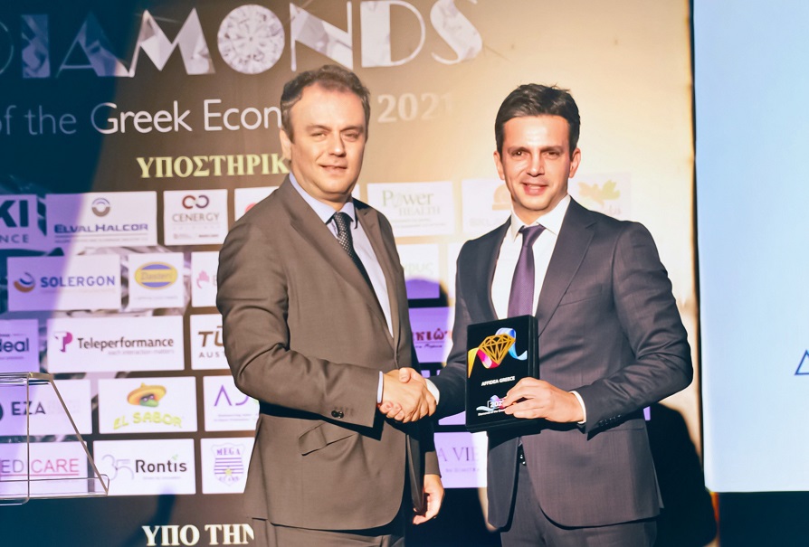 Βραβεύτηκε στην εκδήλωση Diamonds of the Greek Economy η Affidea (video)