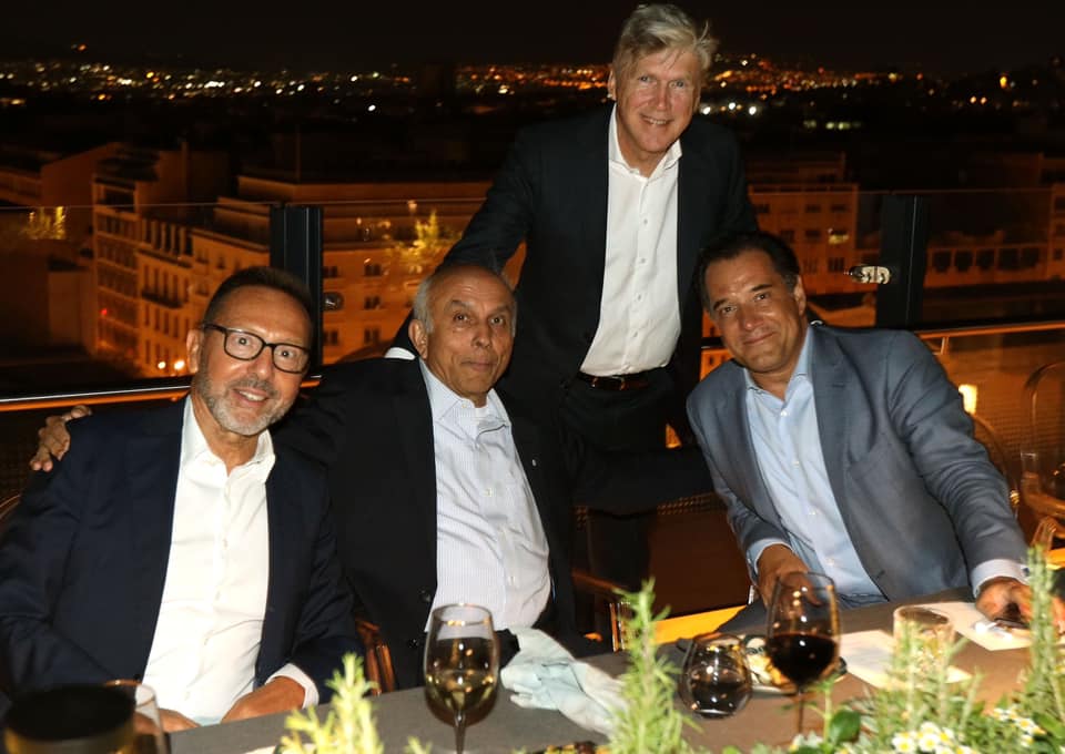 Συνάντηση Prem Watsa με Α. Σαρρηγεωργίου, Α. Γεωργιάδη και Γ. Στουρνάρα