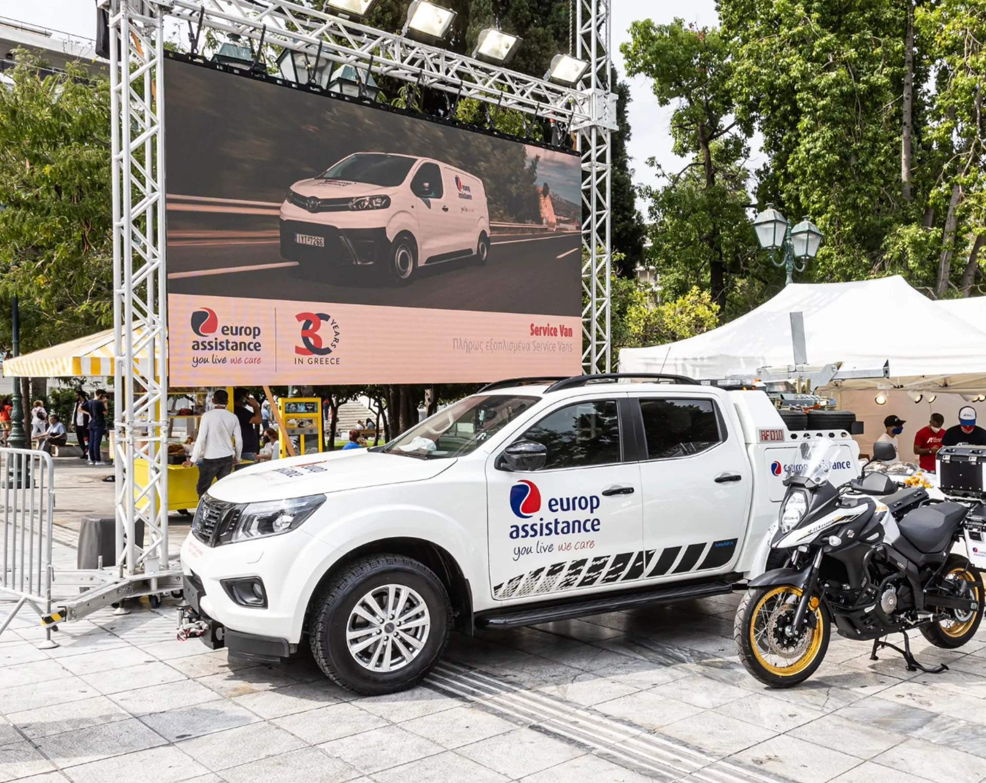 Υποστήριξη Οδικής Βοήθειας του EKO Ράλλυ Acropolis από τη Europ Assistance