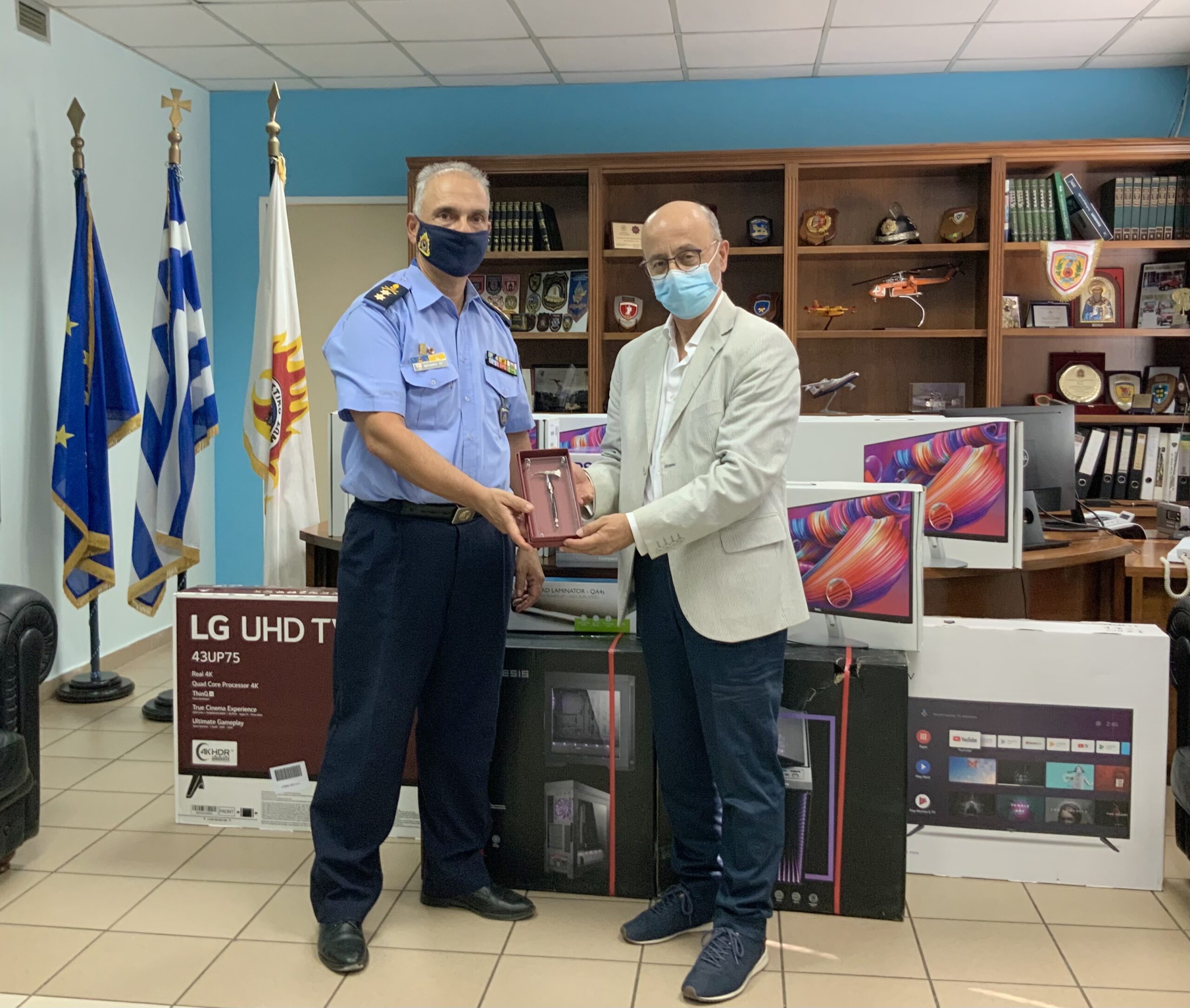 INTERAMERICAN και Anytime στο πλευρό του Πυροσβεστικού Σώματος Ελλάδος