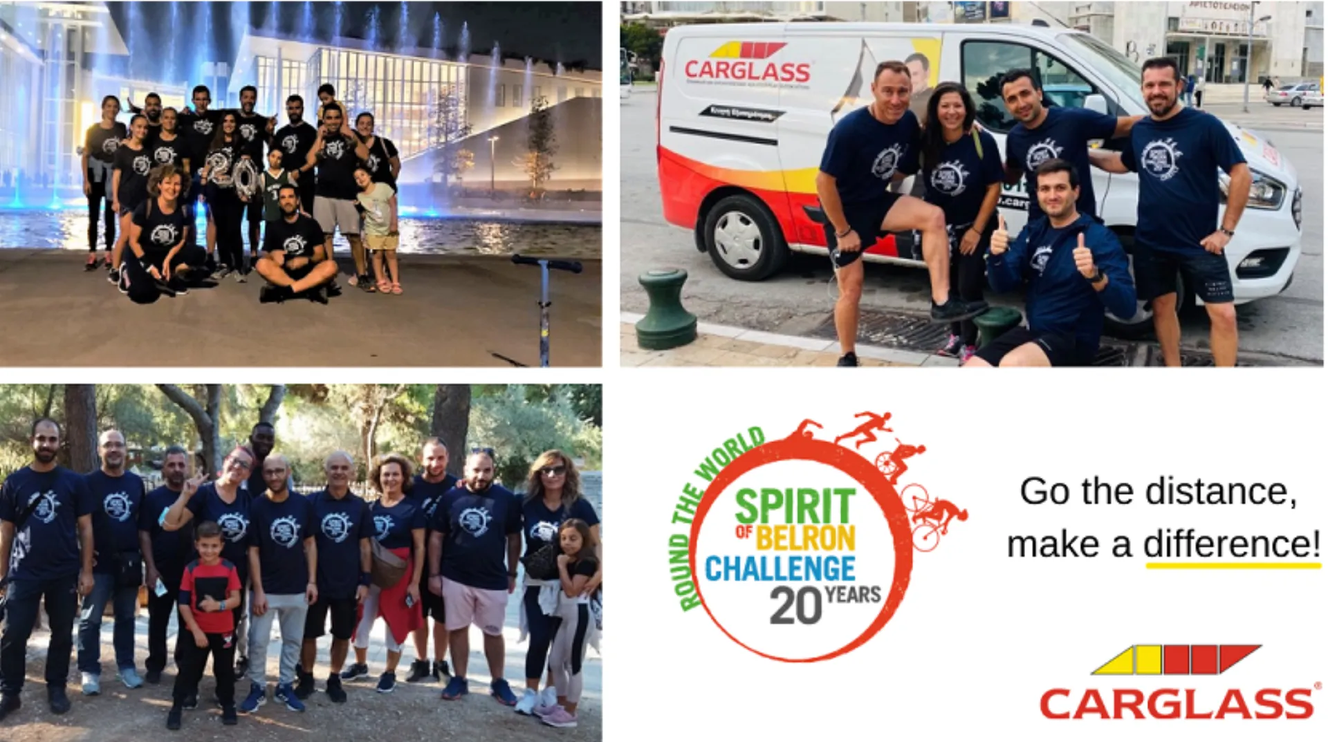 Η Carglass® Ελλάδος συμμετείχε στο Spirit of Belron® Challenge 2021