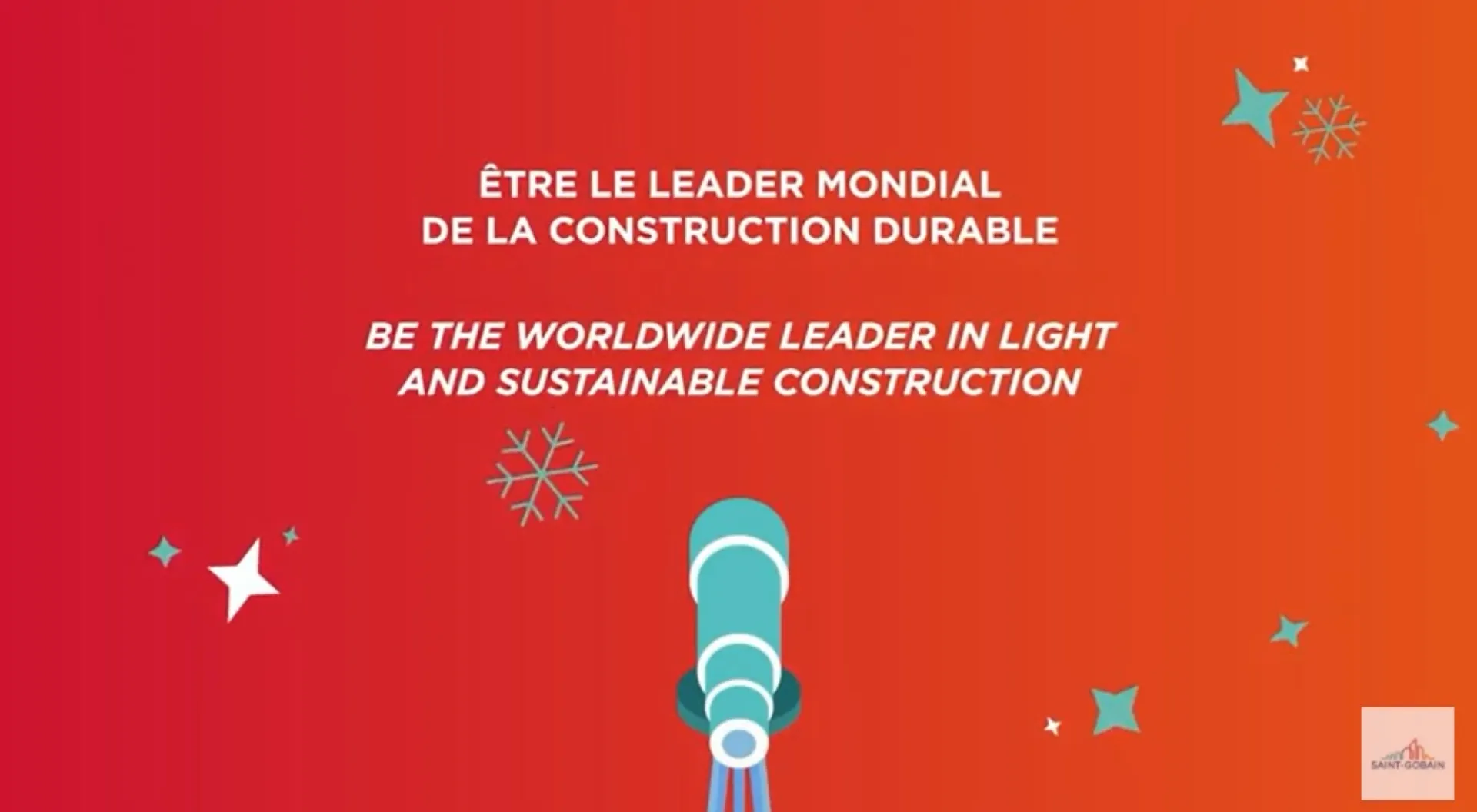 Η Saint-Gobain σας εύχεται χρόνια πολλά (video)