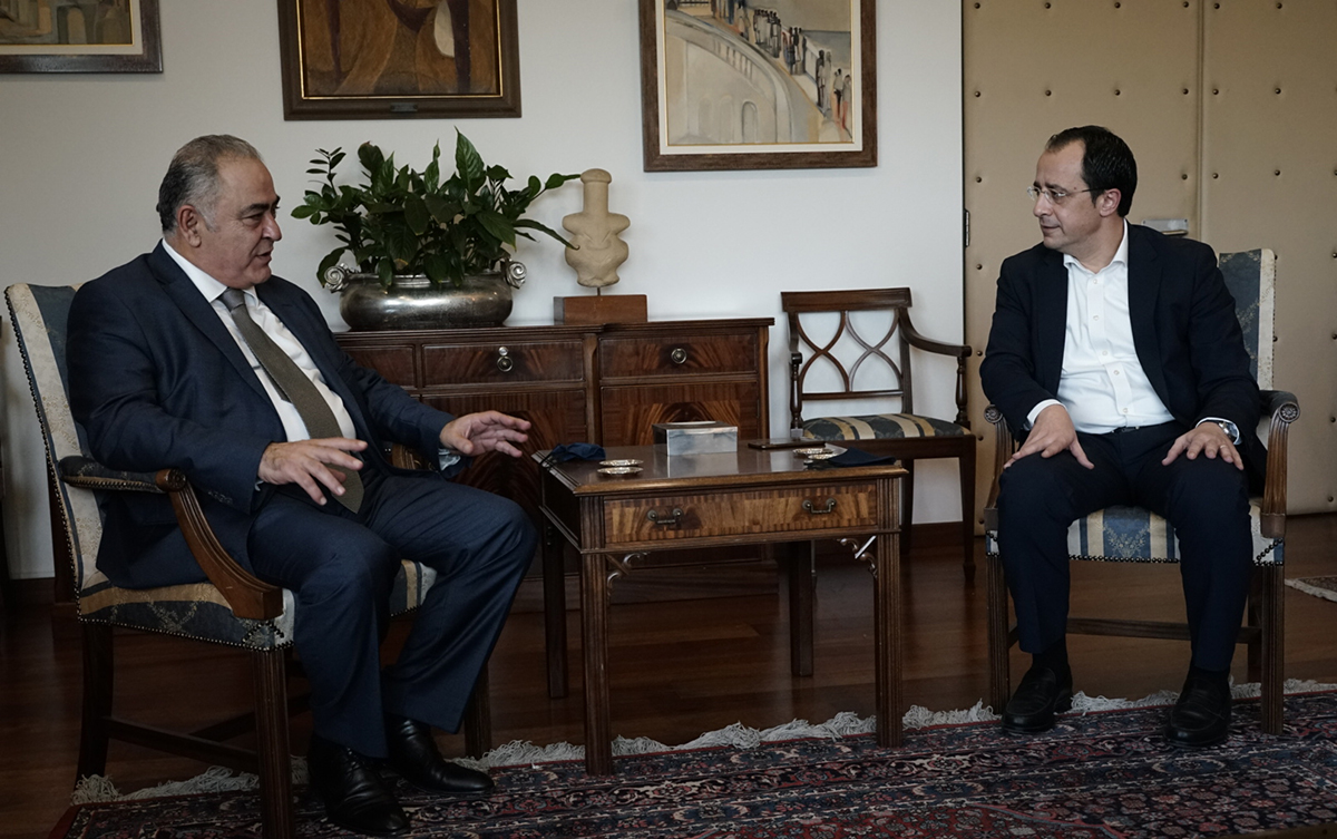 Τι συζήτησαν ο πρόεδρος της ΚΕΕΕ και ο Υπουργός Εξωτερικών της Κύπρου