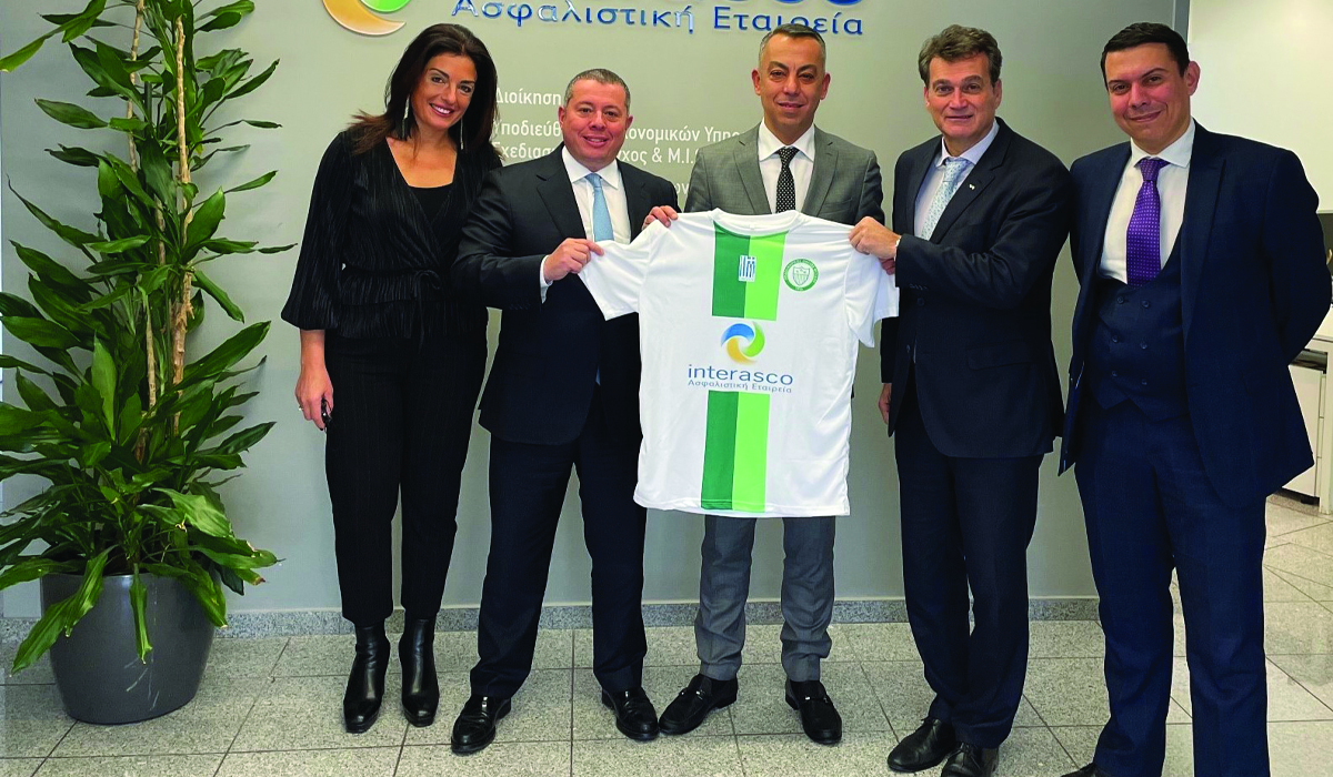 Χρυσός Χορηγός του Ποδοσφαιρικού Ομίλου Ψυχικού η ΙNTERASCO Α.Ε.Γ.Α.