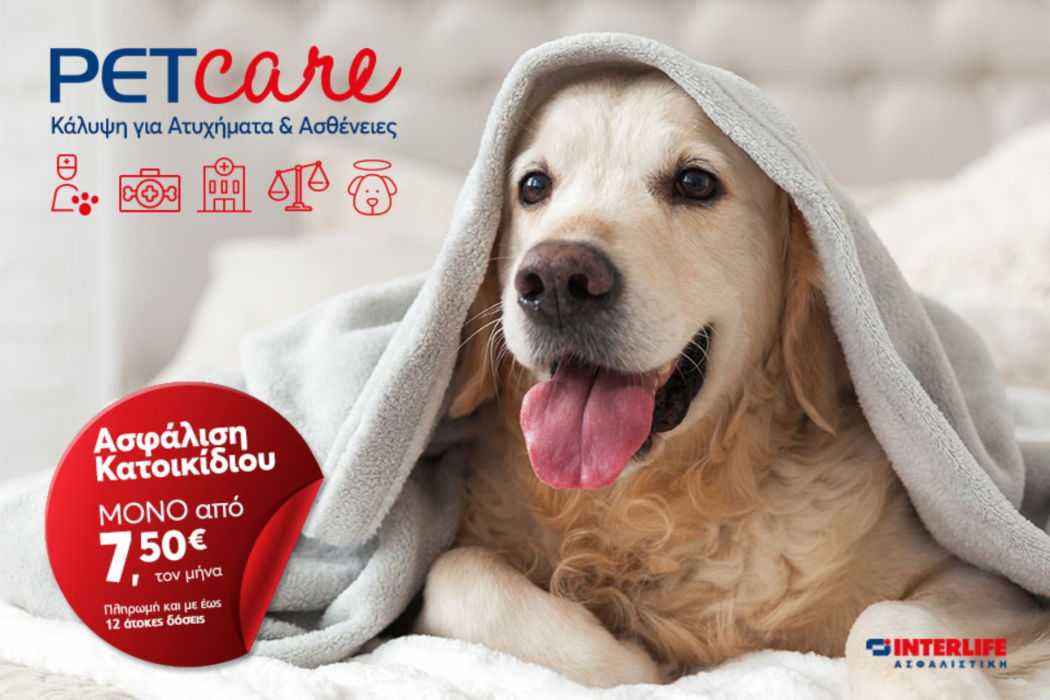 Interlife: Τα Νέα Προγράμματα Ασφάλισης Κατοικίδιων