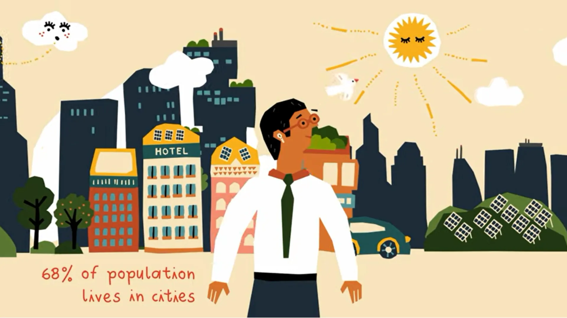 Πώς θα είναι οι πόλεις το 2050; (video)