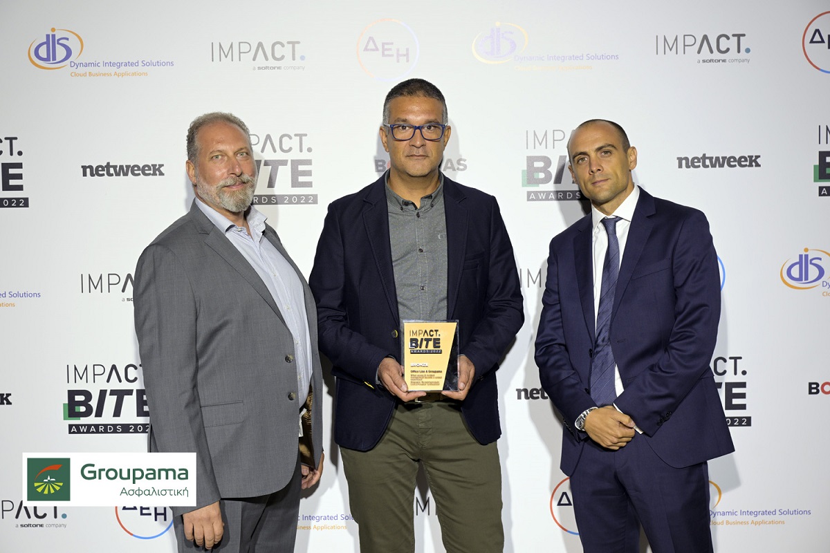 Βράβευση για την Groupama Ασφαλιστική στα Bite Awards 2022