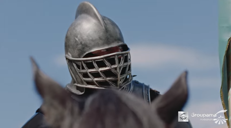 Groupama: Ένας ιππότης… Σίγουρα δίπλα σας (video)