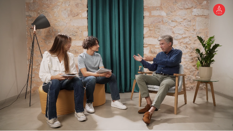 O A. Σαρρηγεωργίου απαντά στα “Μεγάλα Πώς” της ομάδας Atraktos teens (video)