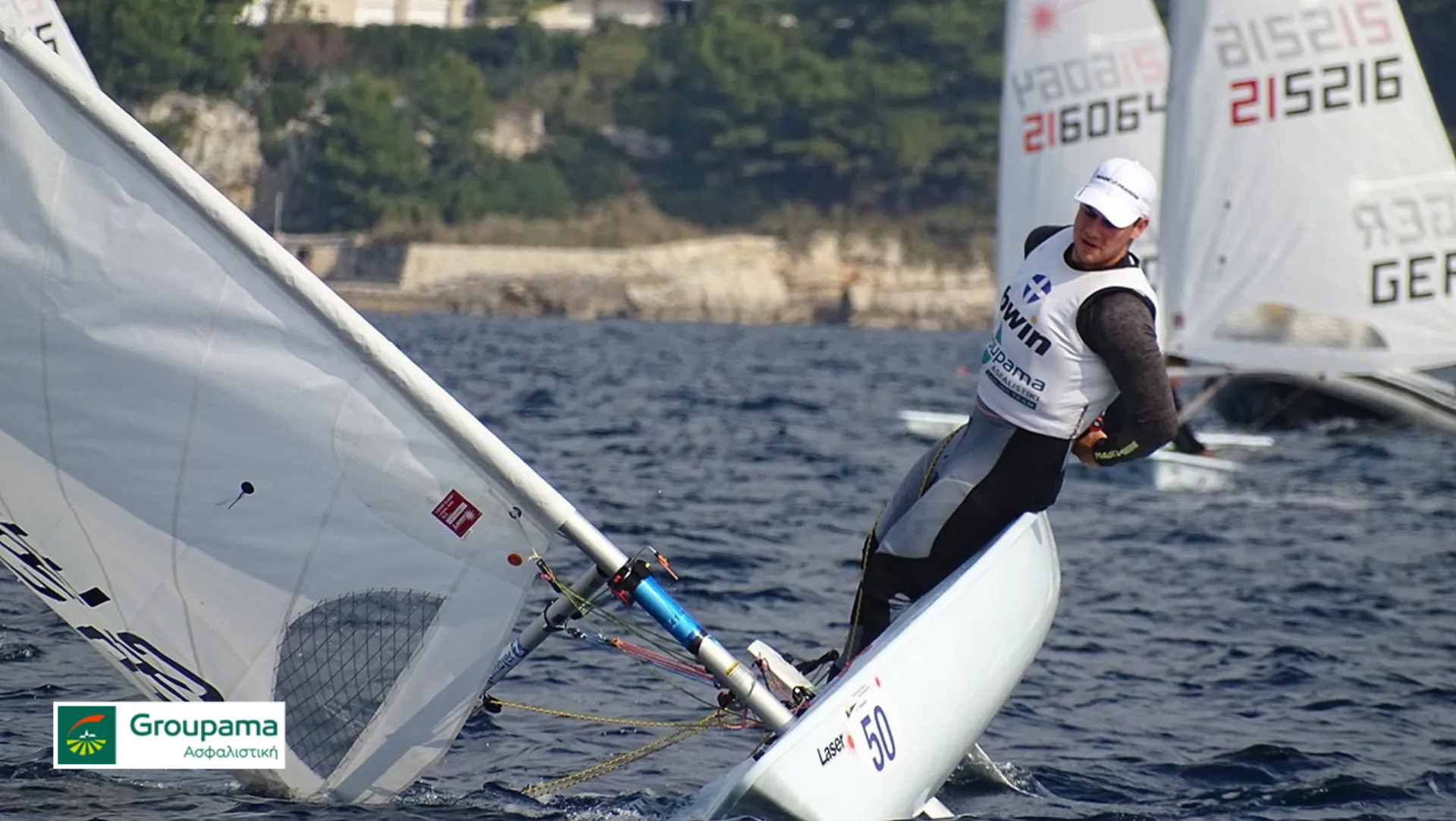 Η Groupama Ασφαλιστική σταθερά δίπλα στον ιστιοπλόο Δ. Παπαδημητρίου