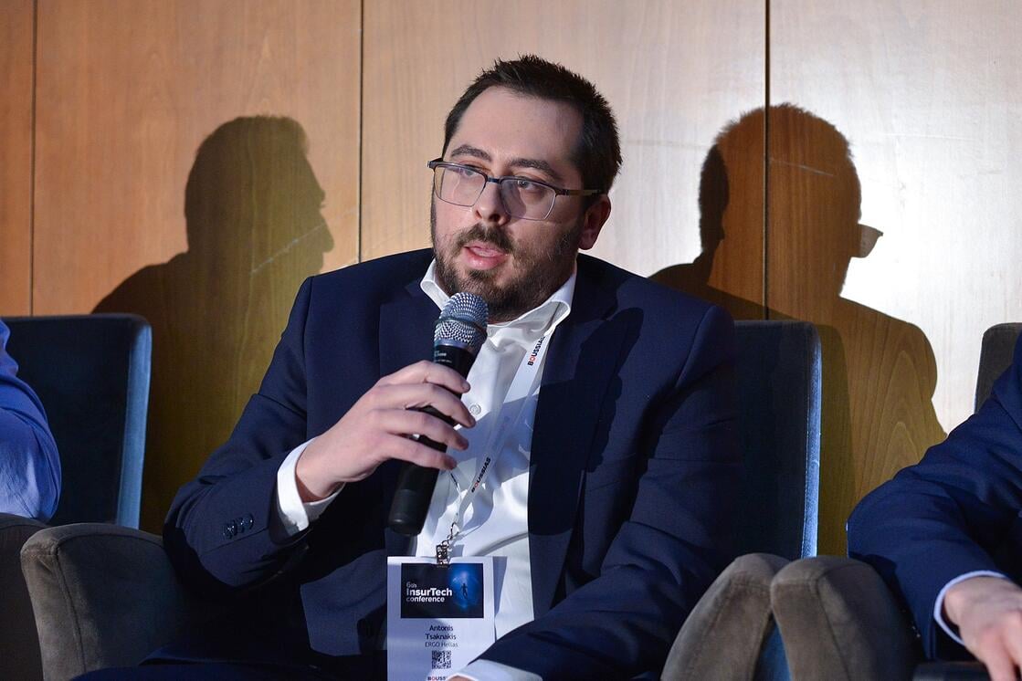 Ο κ. Αντώνης Τσακνάκης Διευθυντής Digital της ERGO Ασφαλιστικής