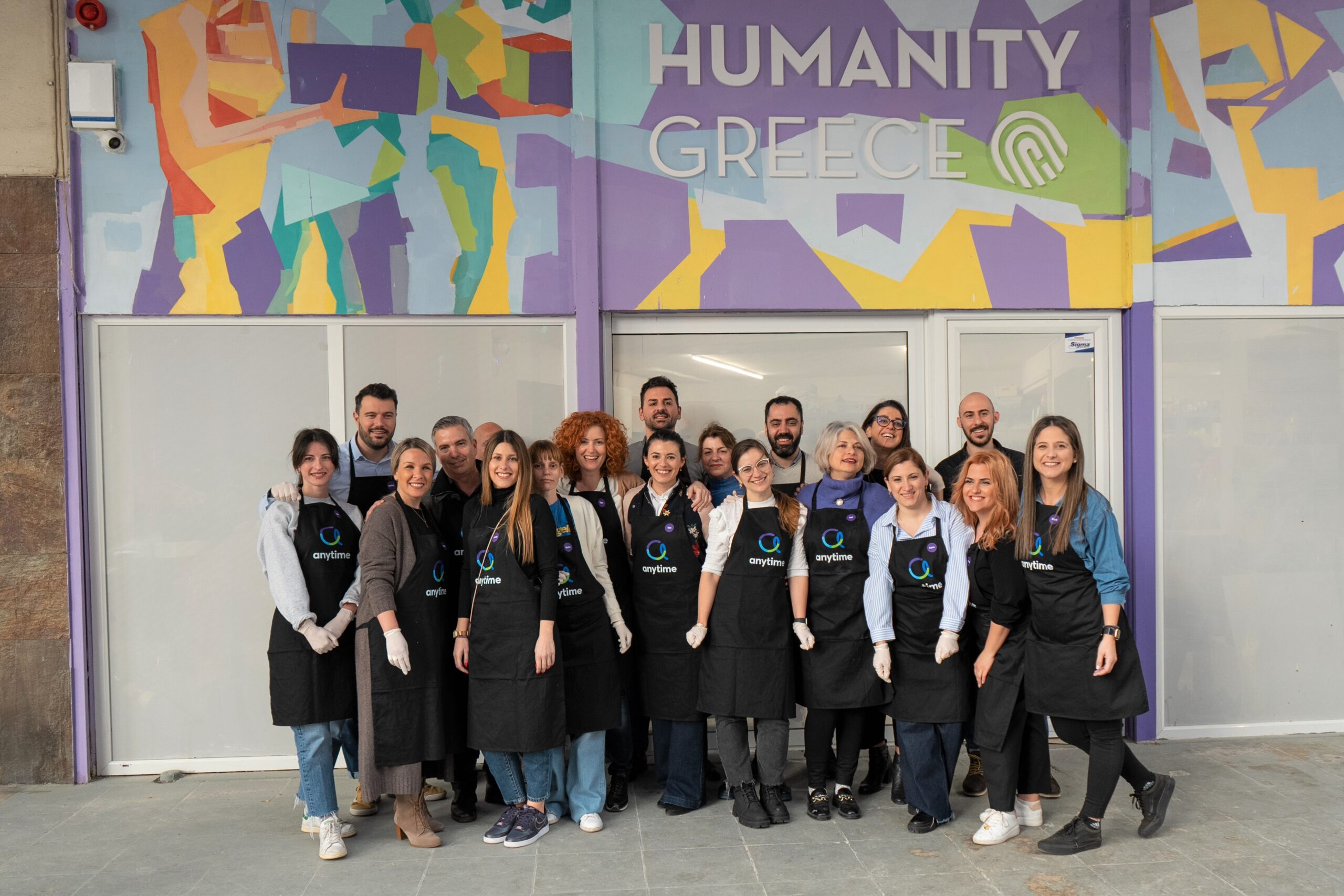 Anytime & Humanity Greece ενώνουν τις δυνάμεις τους για καλό σκοπό